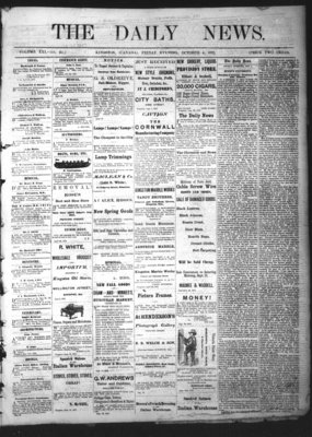 Kingston News (1868), 4 Oct 1872