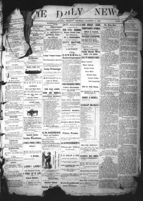 Kingston News (1868), 7 Oct 1872