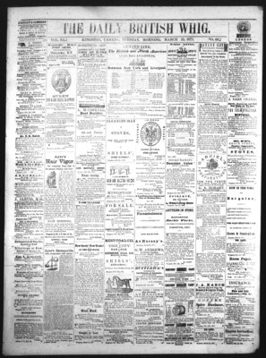 Daily British Whig (1850), 21 Mar 1871