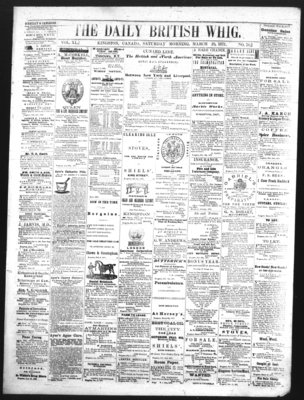 Daily British Whig (1850), 25 Mar 1871