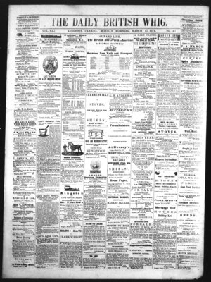 Daily British Whig (1850), 27 Mar 1871