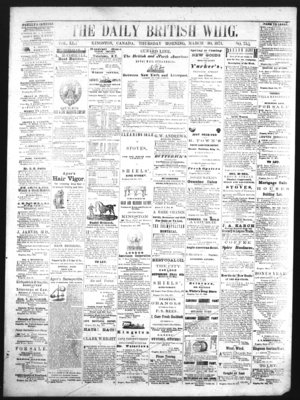 Daily British Whig (1850), 30 Mar 1871