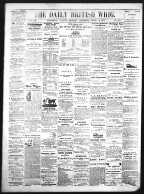 Daily British Whig (1850), 3 Apr 1871