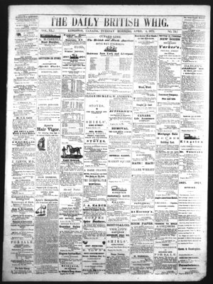 Daily British Whig (1850), 4 Apr 1871