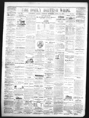 Daily British Whig (1850), 25 Apr 1871