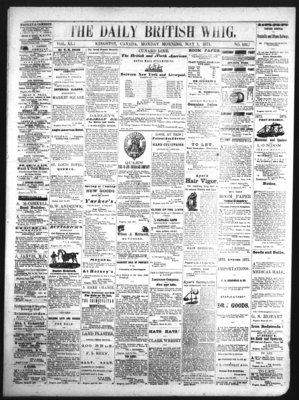 Daily British Whig (1850), 1 May 1871