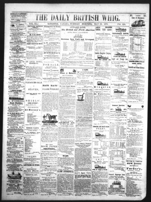 Daily British Whig (1850), 23 May 1871