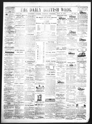 Daily British Whig (1850), 11 Jul 1871