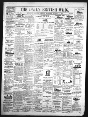 Daily British Whig (1850), 4 Aug 1871