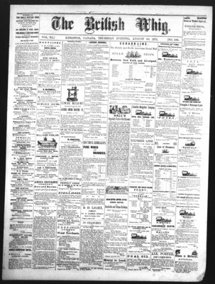 Daily British Whig (1850), 10 Aug 1871