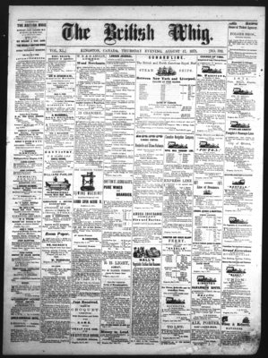 Daily British Whig (1850), 17 Aug 1871