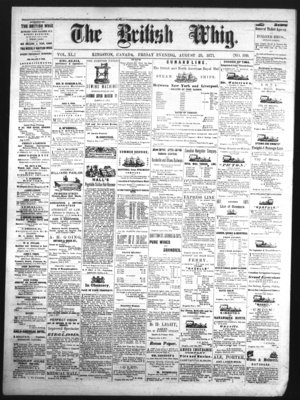 Daily British Whig (1850), 25 Aug 1871