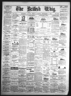 Daily British Whig (1850), 1 Sep 1871