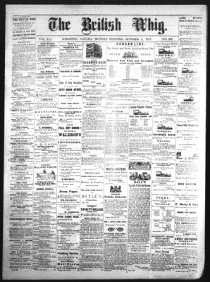 Daily British Whig (1850), 2 Oct 1871