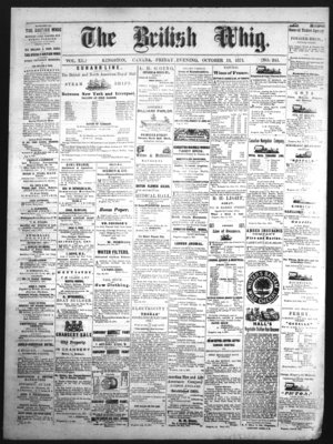 Daily British Whig (1850), 13 Oct 1871