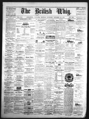 Daily British Whig (1850), 16 Oct 1871