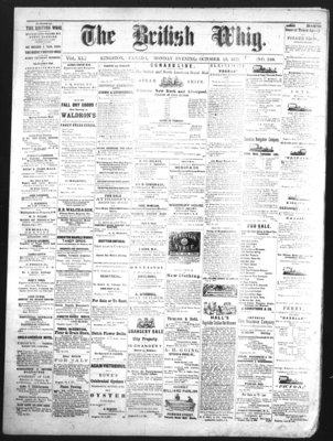 Daily British Whig (1850), 23 Oct 1871