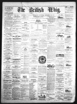 Daily British Whig (1850), 26 Oct 1871