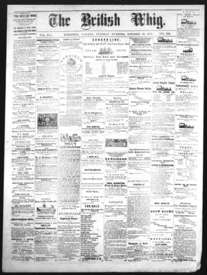 Daily British Whig (1850), 31 Oct 1871