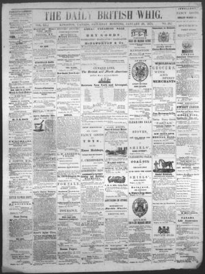 Daily British Whig (1850), 28 Jan 1871