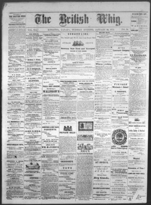 Daily British Whig (1850), 16 Jan 1872