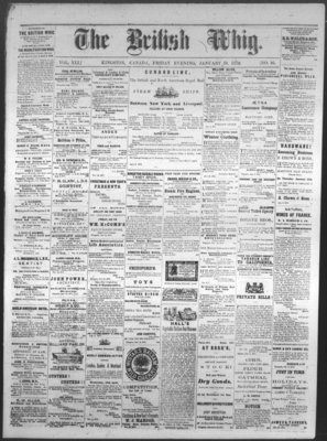 Daily British Whig (1850), 19 Jan 1872