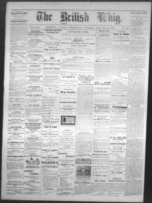 Daily British Whig (1850), 24 Jan 1872