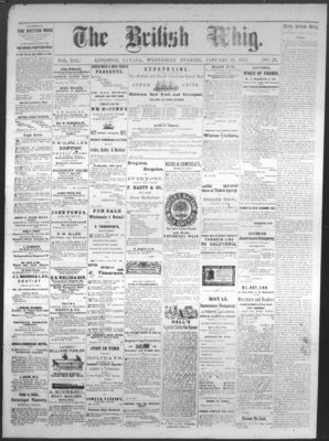 Daily British Whig (1850), 31 Jan 1872