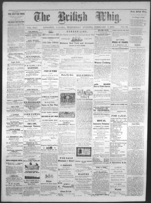 Daily British Whig (1850), 7 Feb 1872