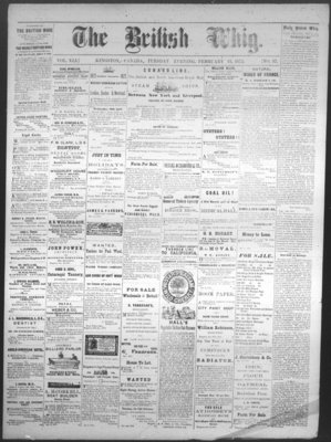 Daily British Whig (1850), 13 Feb 1872