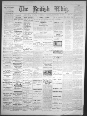 Daily British Whig (1850), 24 Feb 1872