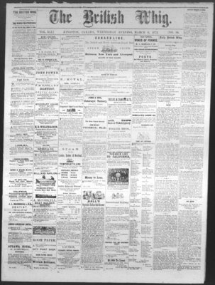 Daily British Whig (1850), 6 Mar 1872