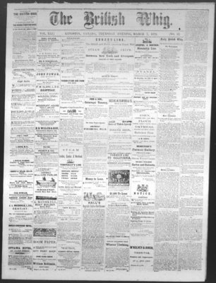 Daily British Whig (1850), 7 Mar 1872