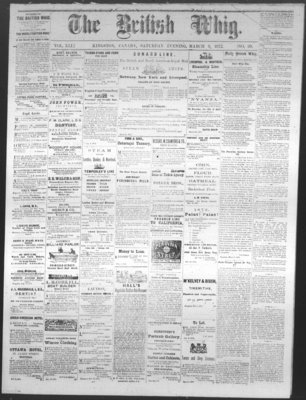 Daily British Whig (1850), 9 Mar 1872