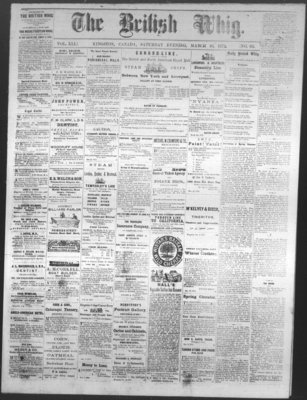 Daily British Whig (1850), 16 Mar 1872