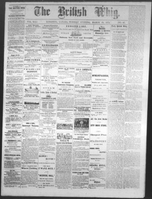 Daily British Whig (1850), 19 Mar 1872