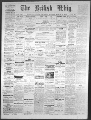 Daily British Whig (1850), 21 Mar 1872