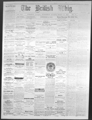 Daily British Whig (1850), 27 Mar 1872