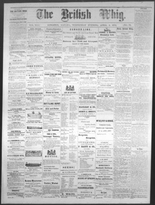 Daily British Whig (1850), 3 Apr 1872