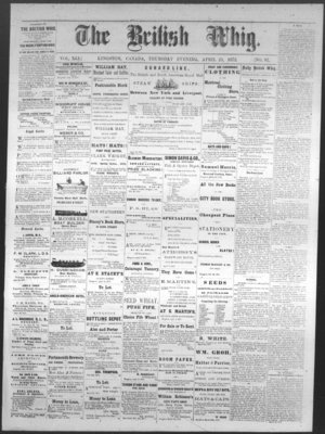 Daily British Whig (1850), 25 Apr 1872