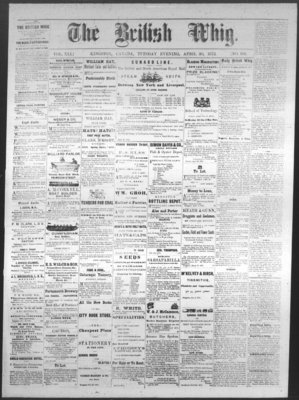 Daily British Whig (1850), 30 Apr 1872