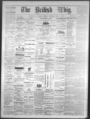 Daily British Whig (1850), 3 May 1872