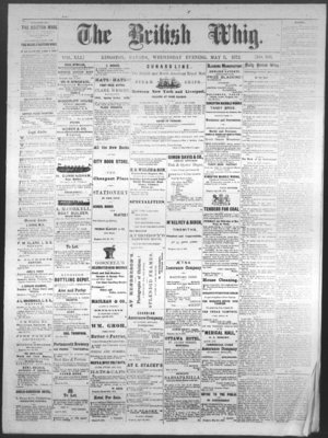 Daily British Whig (1850), 8 May 1872