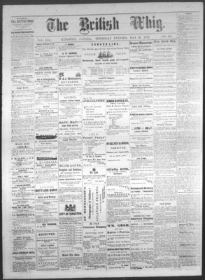 Daily British Whig (1850), 16 May 1872