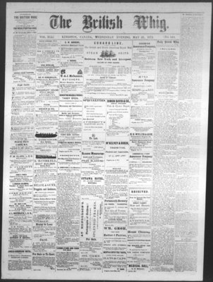 Daily British Whig (1850), 22 May 1872