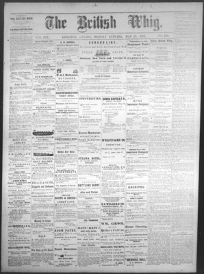 Daily British Whig (1850), 27 May 1872