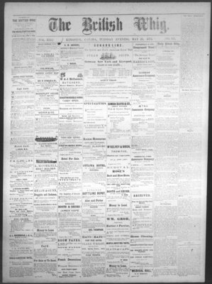 Daily British Whig (1850), 28 May 1872