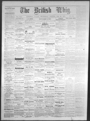 Daily British Whig (1850), 29 May 1872