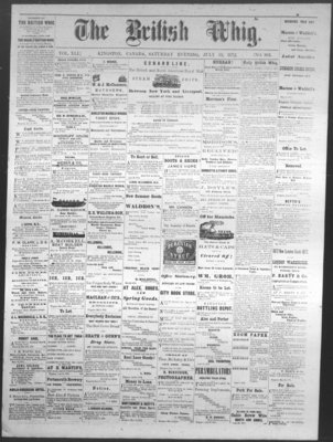 Daily British Whig (1850), 13 Jul 1872