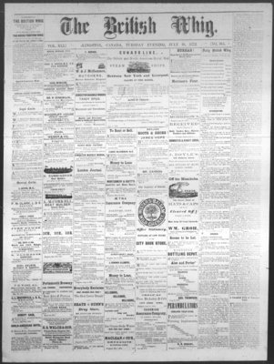 Daily British Whig (1850), 16 Jul 1872